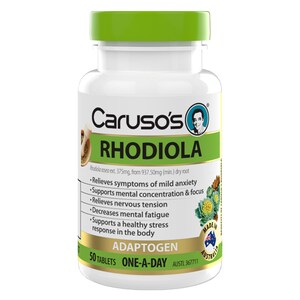 Carusos Rhodiola 50 Tablets