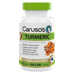 Carusos Turmeric Anti-Inflammatory 50 Tablets