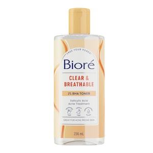Biore Clear and Breathable 2% BHA Toner 236ml