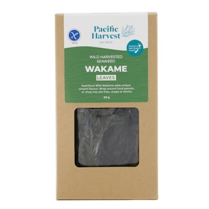 Pacific Harvest Wakame Seaweed Wild Leaves 20g