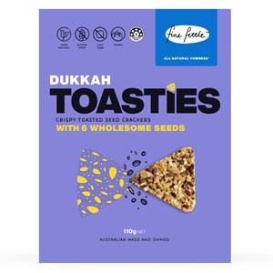 Fine Fettle Foods Dukkah Toasties 110g