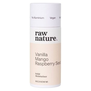 Raw Nature Solid Moisturiser Vanilla 50g