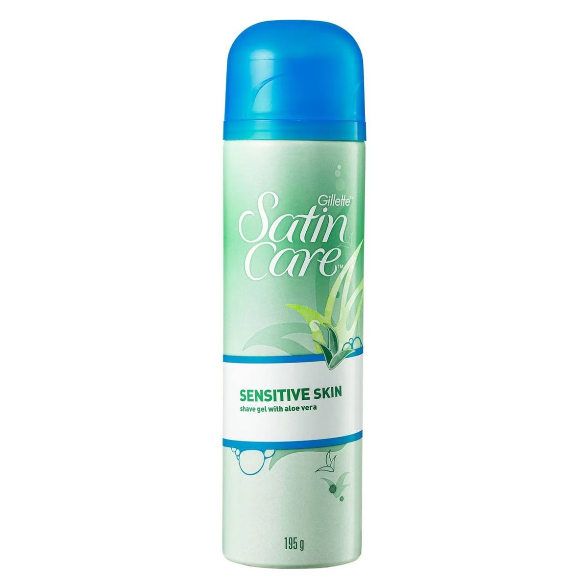 Gillette Satin Care Shaving Gel Sensitive Skin 195g