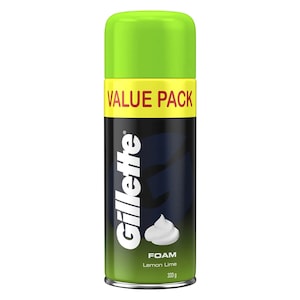 Gillette Shave Foam Lemon Lime 333g