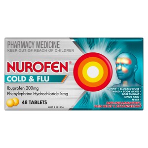 Nurofen Cold & Flu 48 Tablets