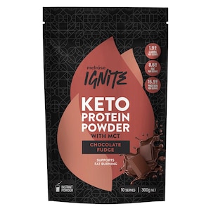 Melrose Ignite Keto Protein Powder With Mct Chocolate Fudge 300g
