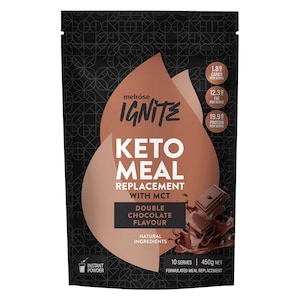 Melrose Ignite Keto Mct Meal Replacement With Mct Double Chocolate 450g