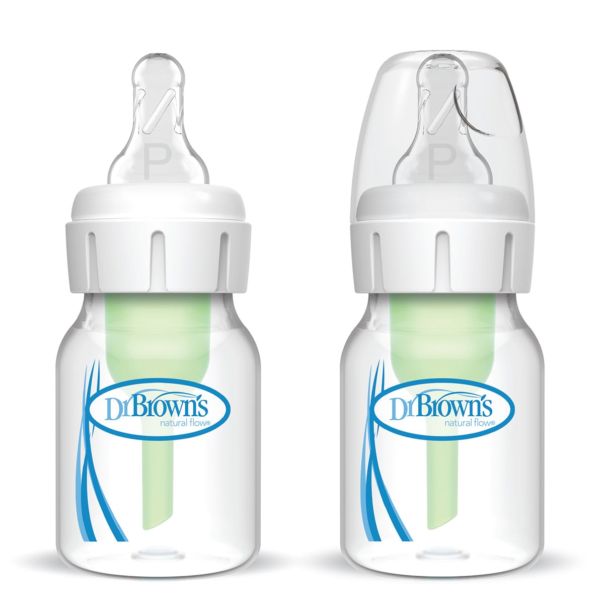 Dr Brown's Options Narrow Neck Bottle with Preemie Teat 2 x 60ml