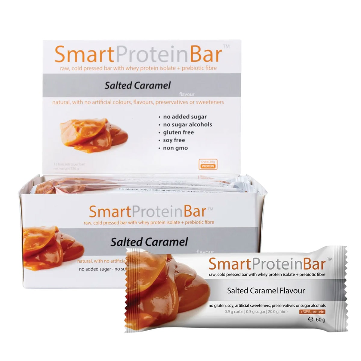 Smart Protein Salted Caramel Protein Bar 60g