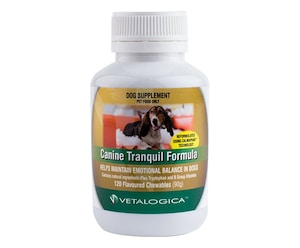 Vetalogica Canine Tranquil Formula 120 Chewable Tablets