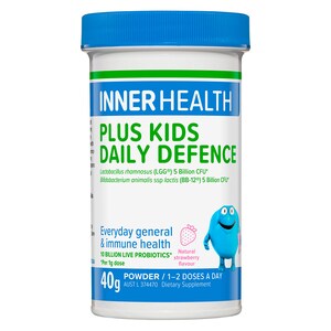 Inner Health Plus Kids Daily Defence Probiotic Powder 40g