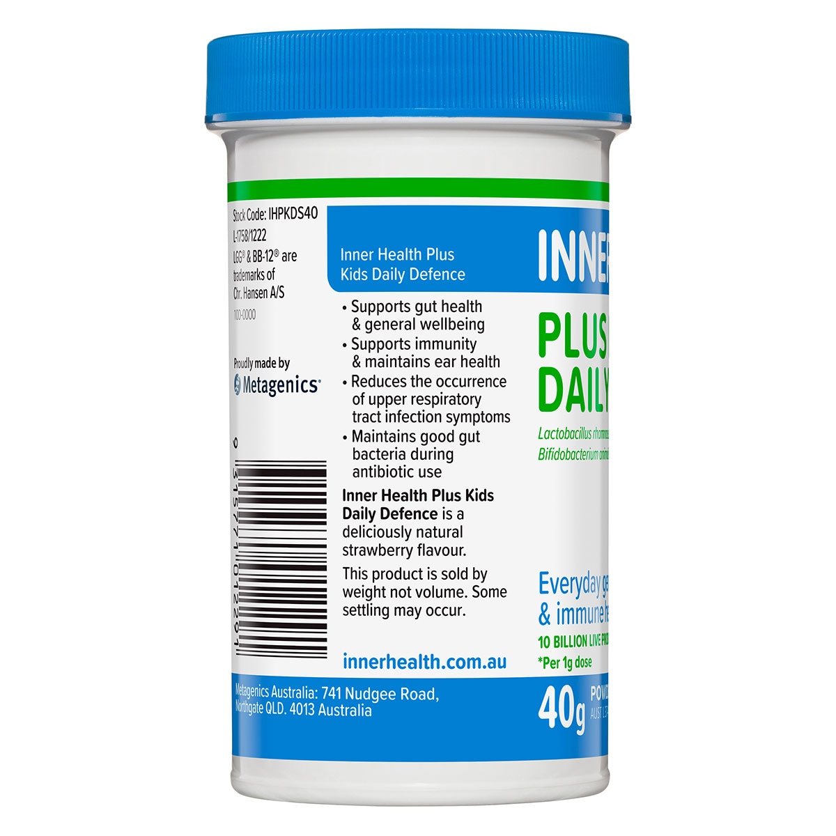 Inner Health Plus Kids Daily Defence Probiotic Powder 40g