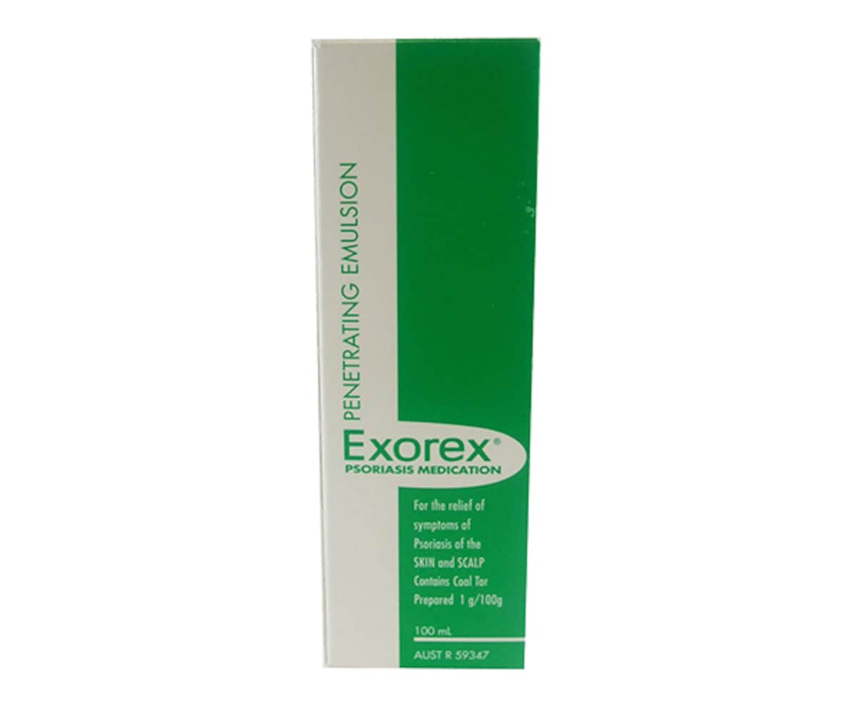 Exorex Psoriasis Medication Emulsion 1% 100Ml Emulsion | Healthylife