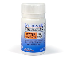Schuessler Tissue Salts Nat Sulph Water Eliminator 125 Tablets