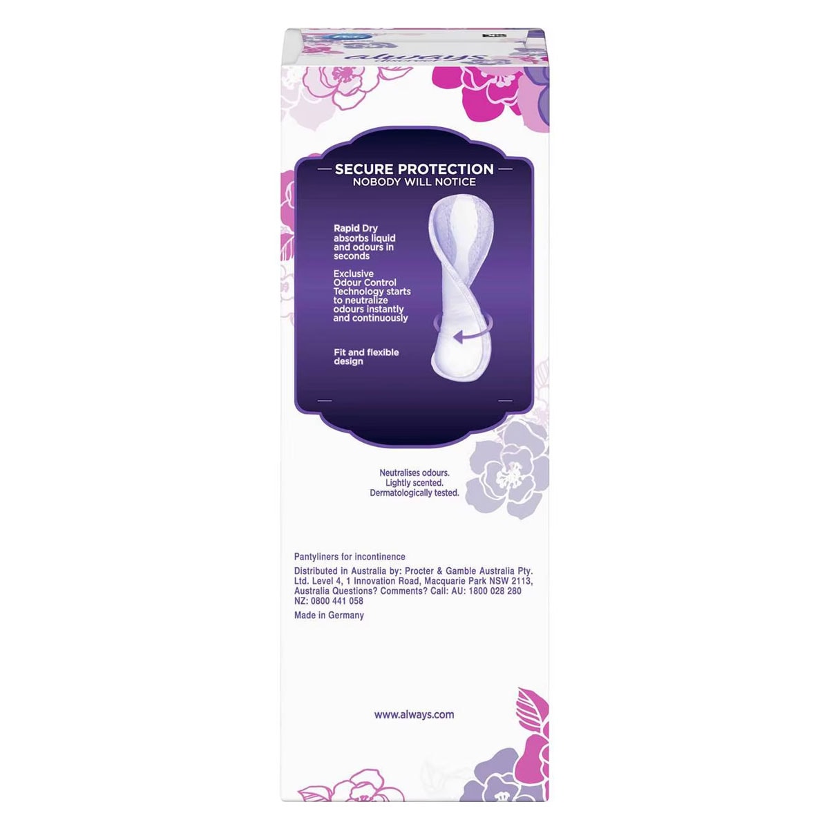 Always Discreet Panty Liner Normal 24 Pack