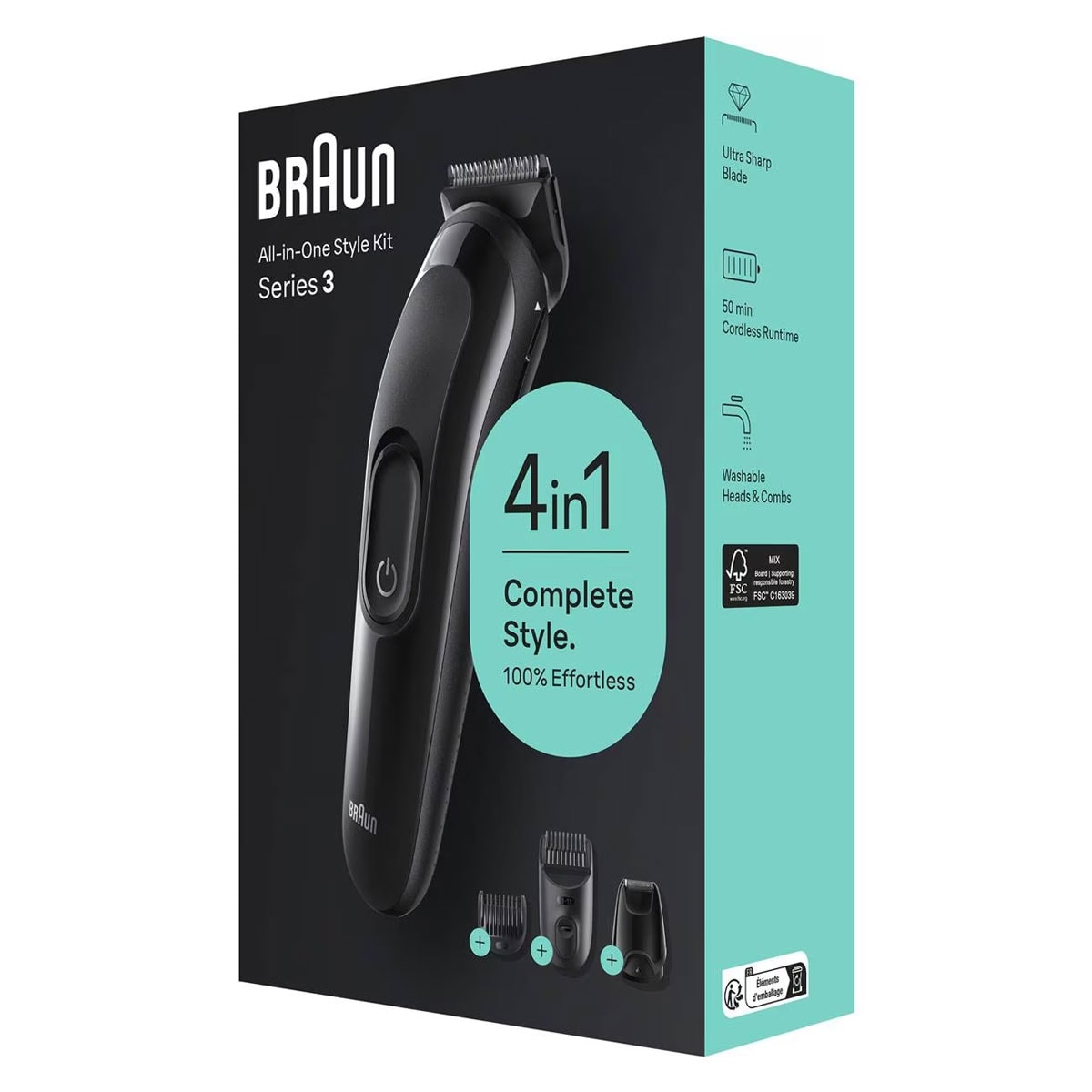 Braun 4in1 Mens Hair Removal Multi Grooming Kit