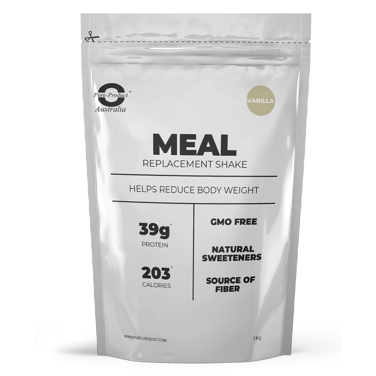 Pure Product Australia Meal Replacement Shake Vanilla 1kg