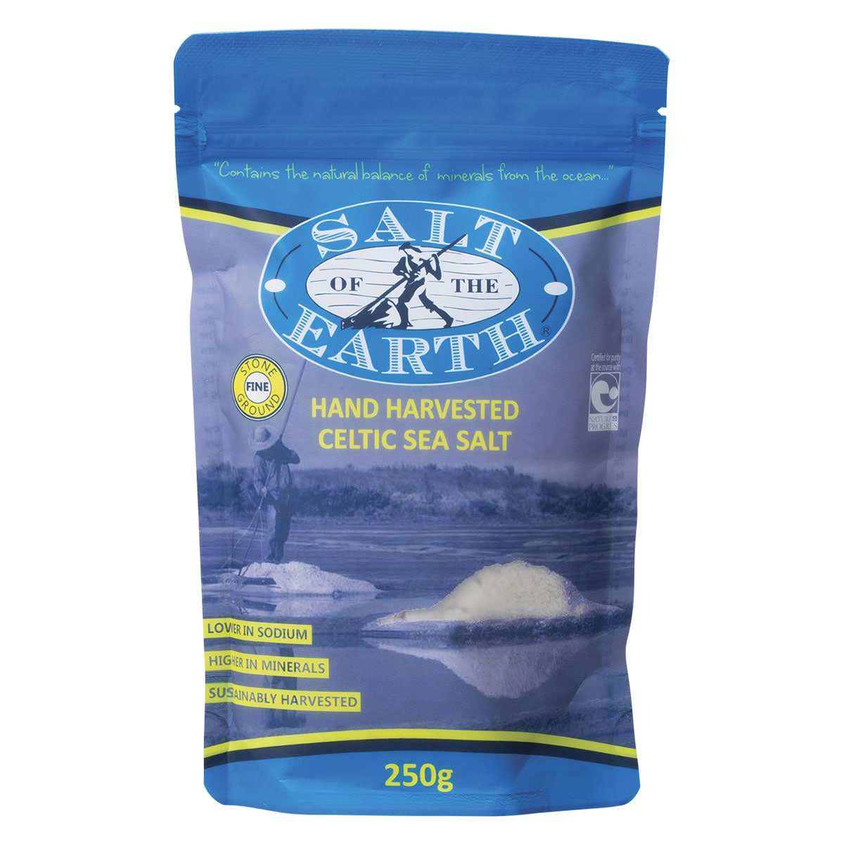 Salt Of The Earth Fine Celtic Sea Salt 250g