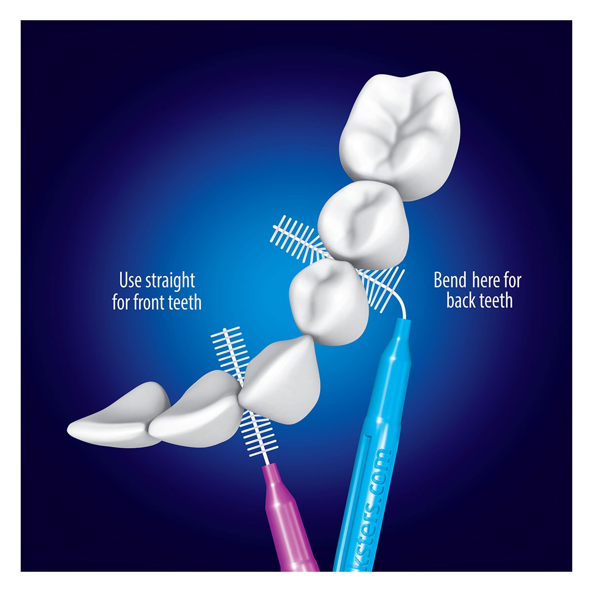 Piksters Interdental Brush Variety 9 Pack