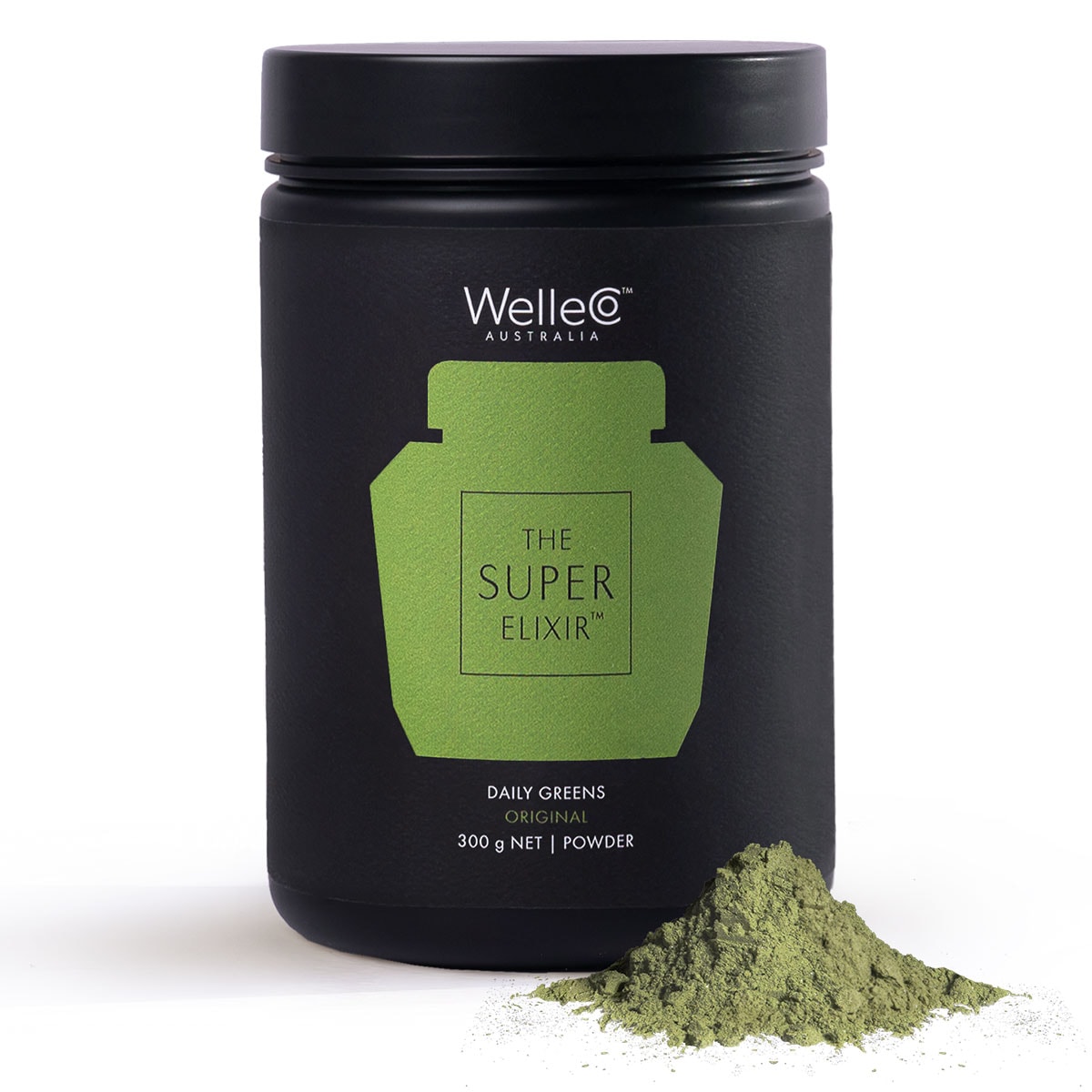 WelleCo The Super Elixir Daily Greens Powder Refill Original 300g