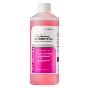 Microshield 4 Chlorhexidine Surgical Handwash 500ml