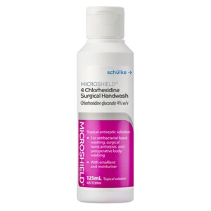 Microshield 4 Chlorhexidine Surgical Handwash 125ml