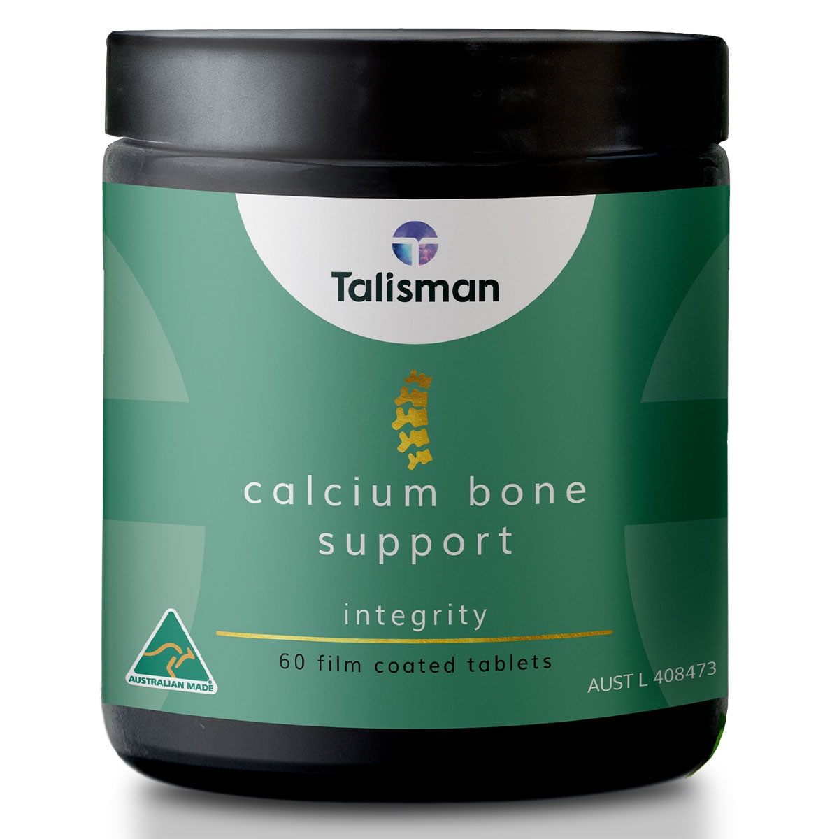 Talisman Vitamins Calcium Bone Support 60 Tablets