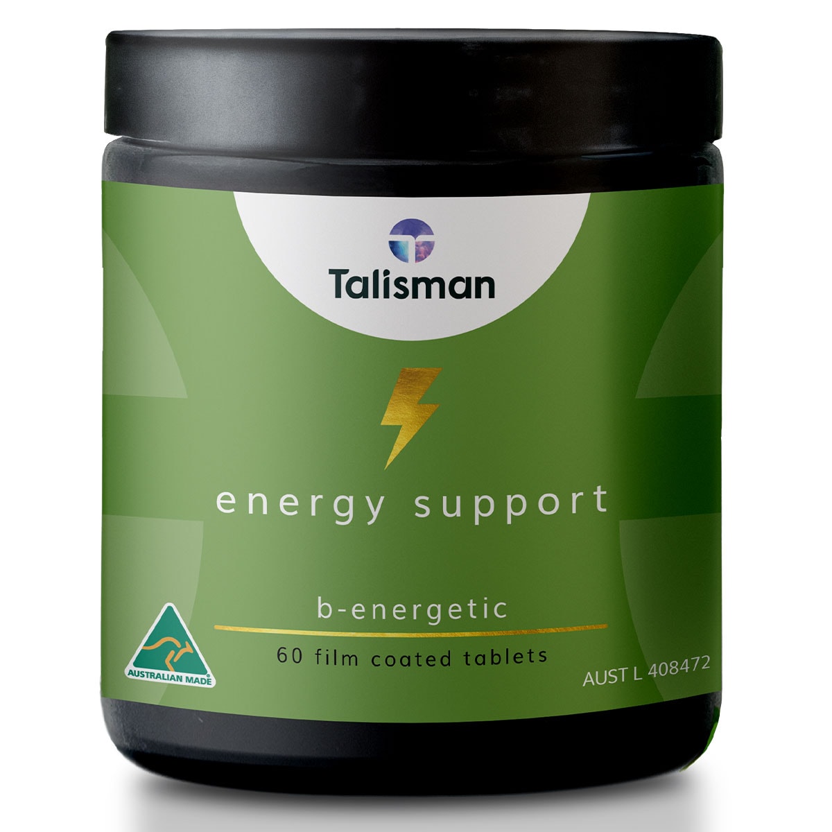 Talisman Vitamins Energy Support 60 Tablets