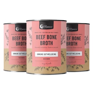 Nutra Organics Beef Bone Broth Miso Ramen 125g 3 Pack