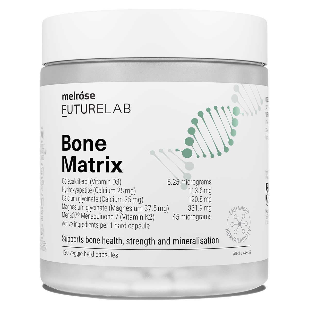 Melrose FutureLab Bone Matrix 120 Capsules | Healthylife Australia