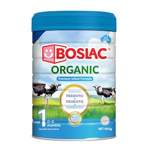 Boslac Organic Premium Infant Formula Stage 1 900g