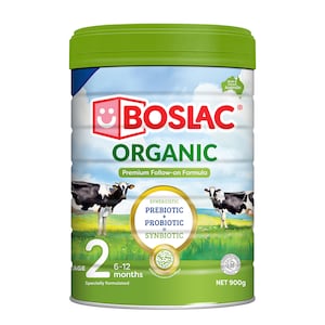 Boslac Organic Premium Follow-On Formula Stage 2 900g