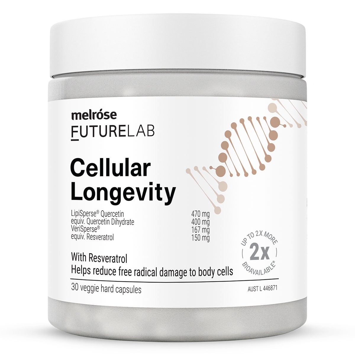 Melrose FutureLab Cellular Longevity 30 Capsules