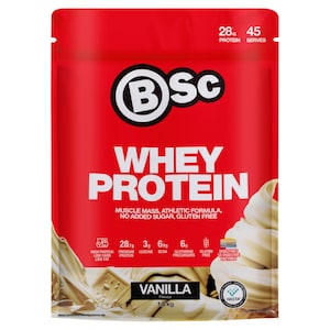 BSc Body Science Whey Protein Powder Vanilla - 1.8kg
