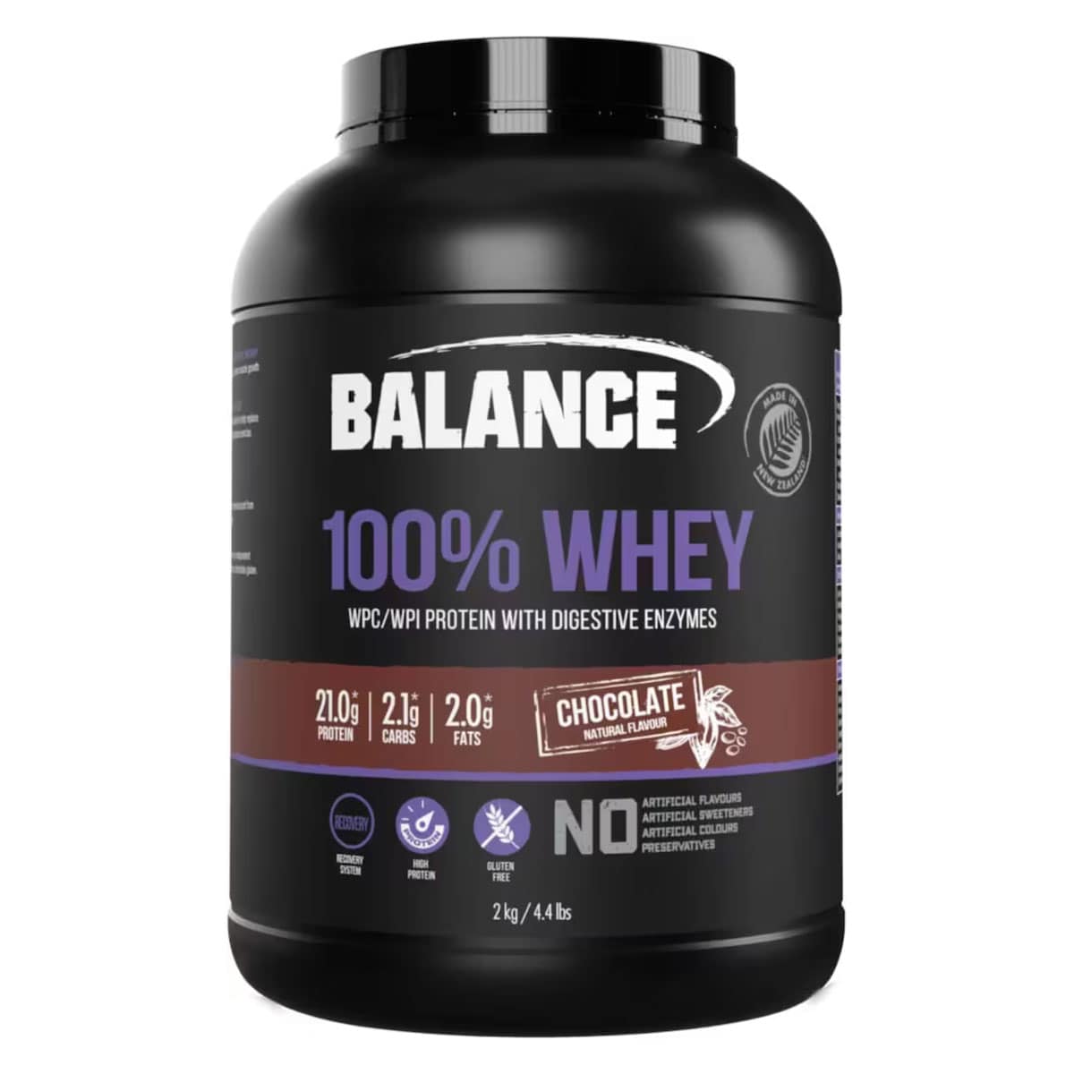 Balance 100% Whey Protein Powder Chocolate 2kg