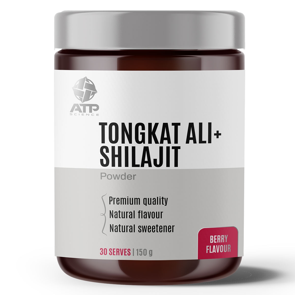 ATP Science Tongkat Ali + Shilajit Powder 150g