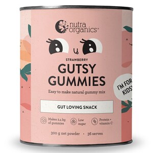 Nutra Organics Gutsy Gummies - Strawberry 300g