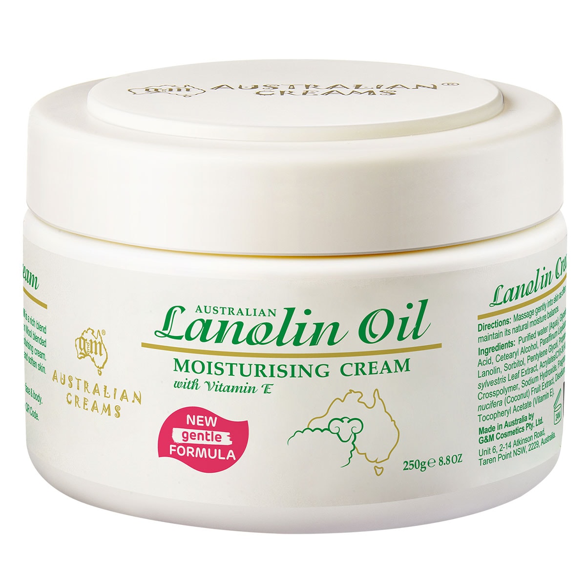 Australian Creams Lanolin Day Cream 250g