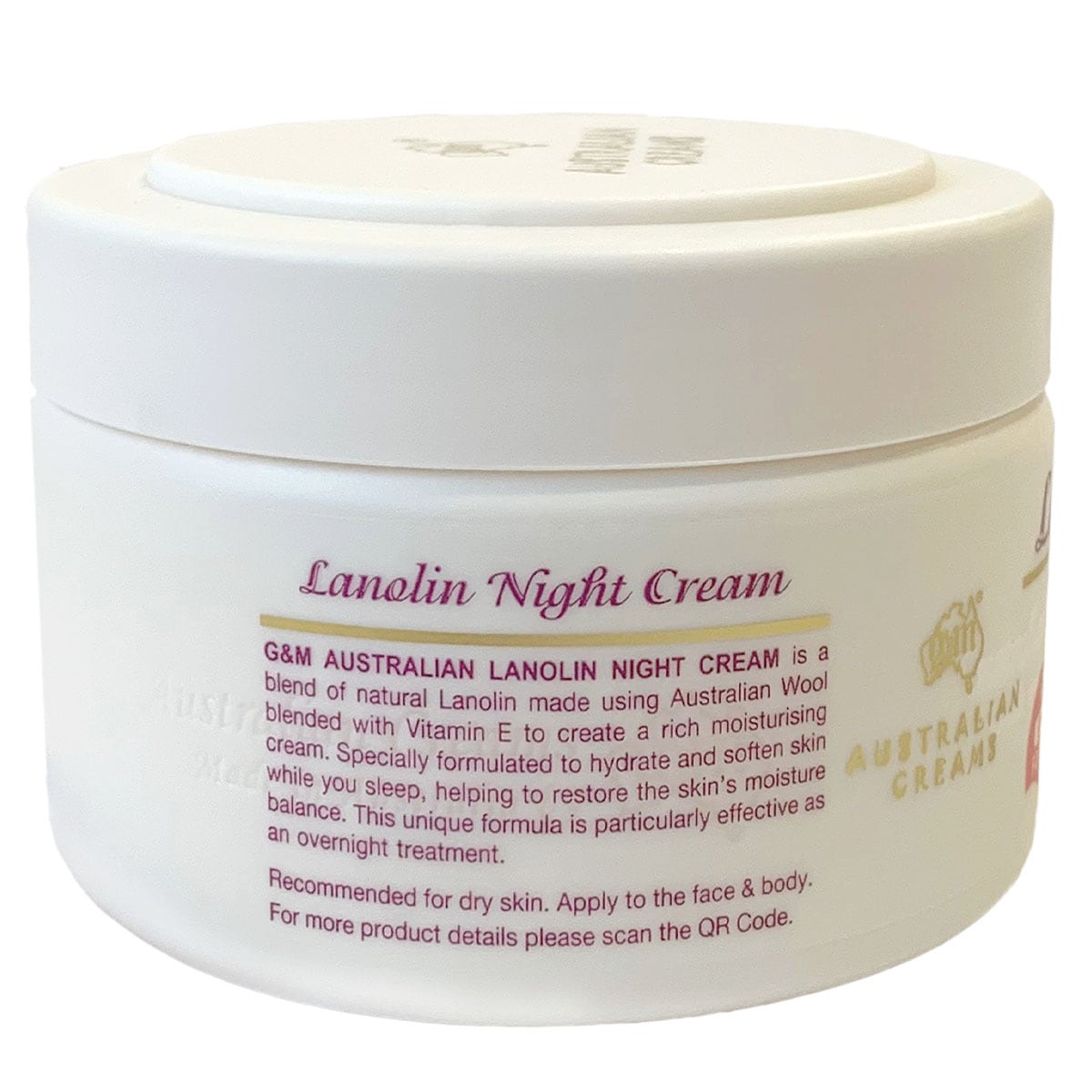 Australian Creams Lanolin Night Cream 250g