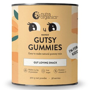 Nutra Organics Gutsy Gummies - Mango 300g
