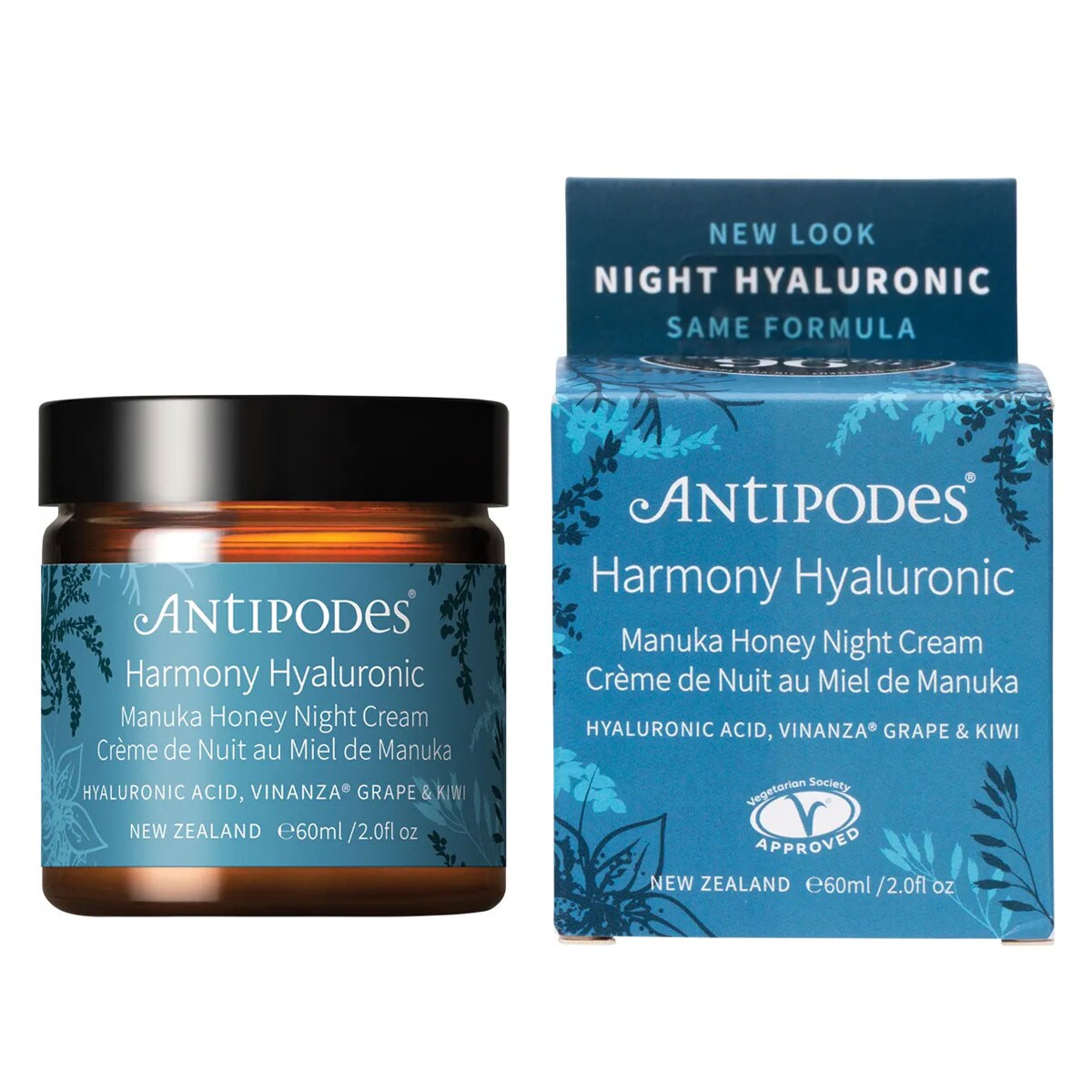 Antipodes Harmony Hyaluronic Manuka Honey Night Cream 60ml