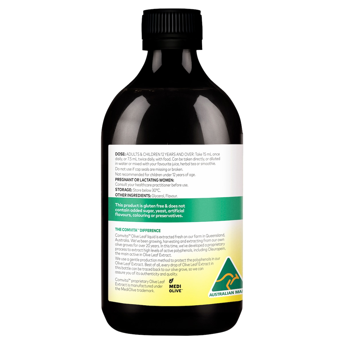 Comvita Olive Leaf Extract Peppermint 500ml