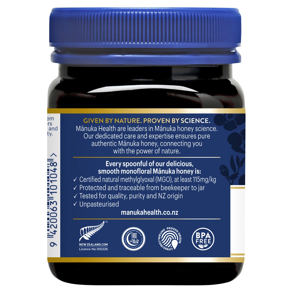 Manuka Health MGO 115+ UMF 6 Manuka Honey 250g