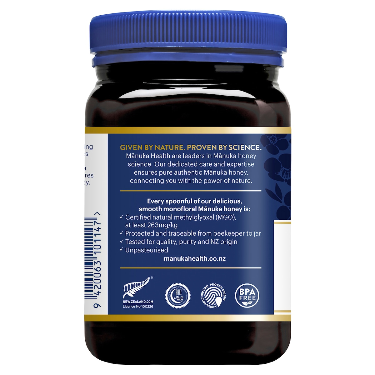 Manuka Health MGO 263+ UMF 10 Manuka Honey 500g