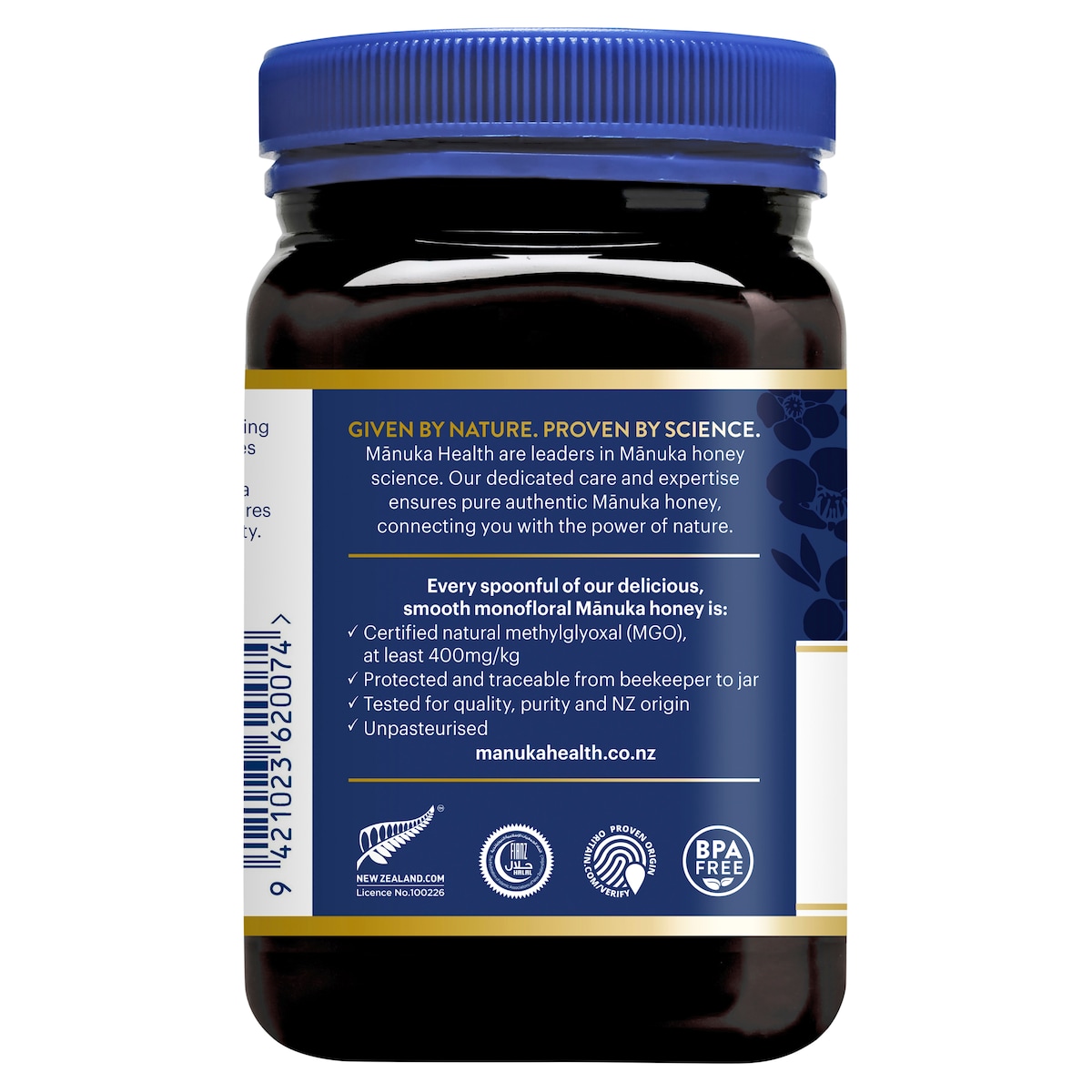 Manuka Health MGO 400+ UMF 13 Manuka Honey 500g