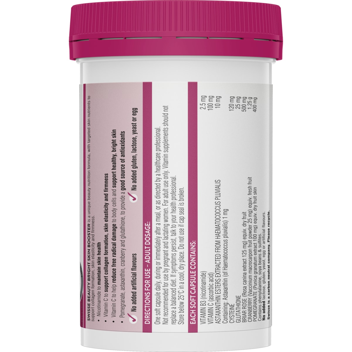 Swisse Beauty Bright Skin Booster 60 Capsules