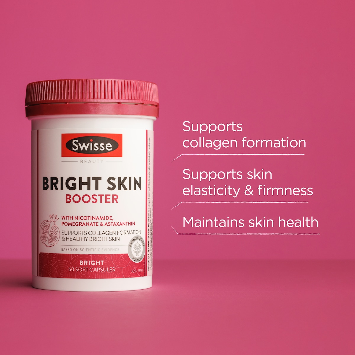 Swisse Beauty Bright Skin Booster 60 Capsules