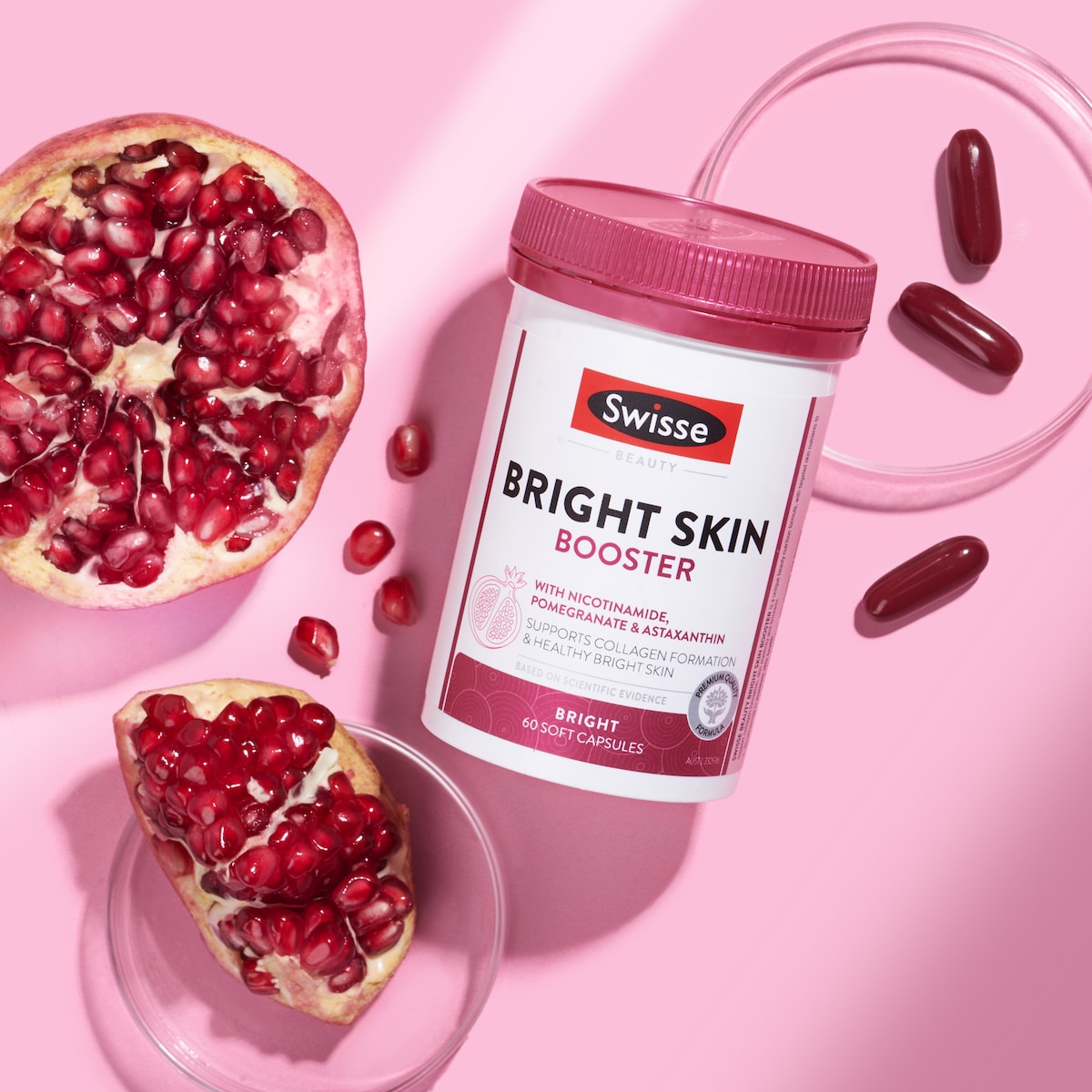 Swisse Beauty Bright Skin Booster 60 Capsules