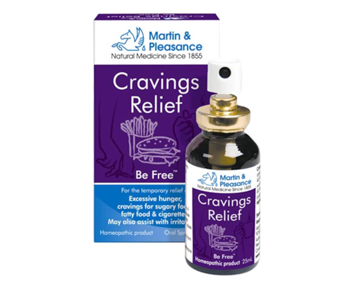 Martin & Pleasance Cravings Relief Be Free Spray 25ml | Healthylife Australia