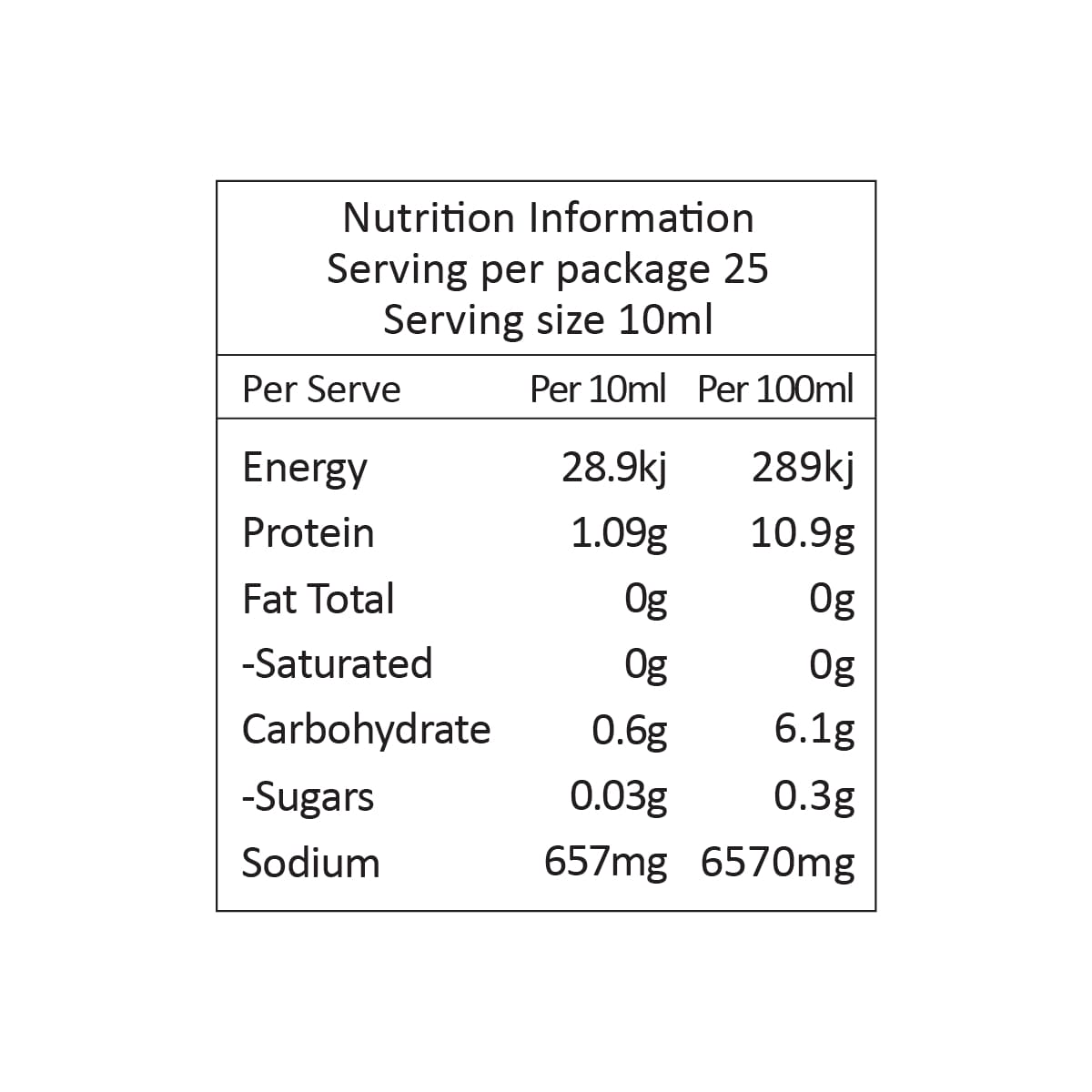 Carwari Organic Tamari Soy Sauce 250ml